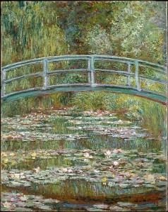 Bridge over a Pond of Water Lilies, Claude Monet