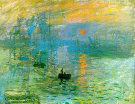Claude Monet: Impression Sunrise, 1872